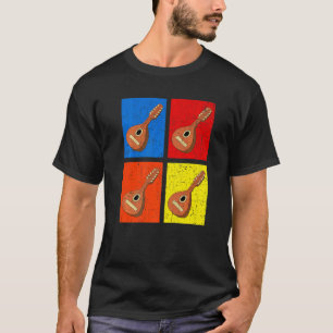 Camiseta Instrumento de Cadeia de Música Retroativa Mandoli