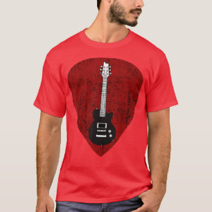 Camiseta Instrumento de Corda Guitarista Elétrico M