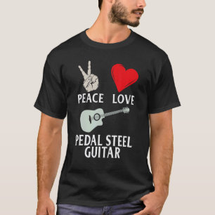 Camiseta Instrumento de Guitarra de Aço com Pedal Guitarris
