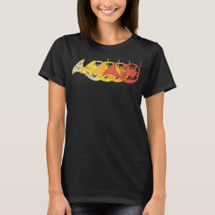 Camiseta Instrumento de latão para hornistas do jogador da 