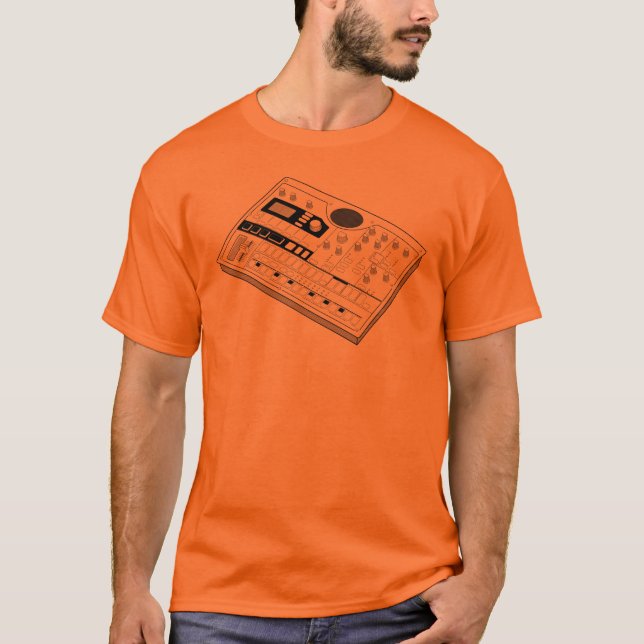 Camiseta Instrumento de música de Korg Electribe emx1 (Frente)