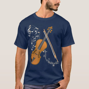 Camiseta Instrumento Musical De Presente Do Jogador De Viol