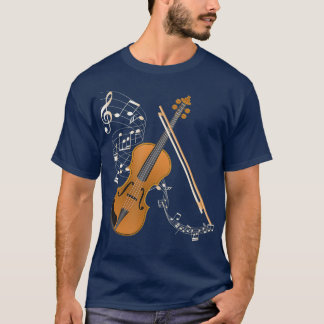 Camiseta Instrumento Musical De Presente Do Jogador De Viol