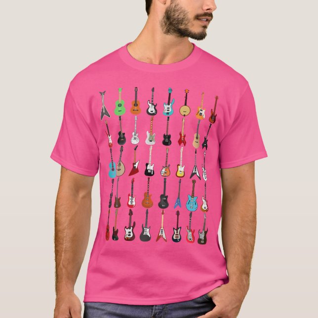 Camiseta Instrumento Musical de Violão (Frente)
