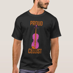 Camiseta Instrumento Musical do Jogador Cello Orgânico Orgu