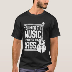 Camiseta Instrumento Musical Guitarista Bass Idea Bass G
