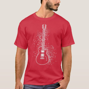 Camiseta Instrumento Musical Guitarista Gift Rock Music Gui
