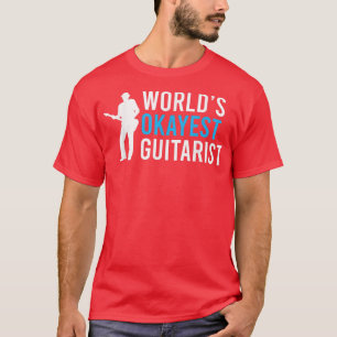 Camiseta Instrumento Musical Guitarrista Mais Aiado do Mund