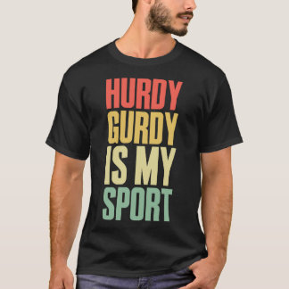 Camiseta Instrumento Musical Medieval Hurdy