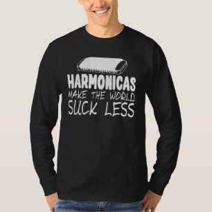 Camiseta Instrumento Musical Melody Harmonista do Vento H