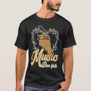 Camiseta Instrumento Musical Pan Flute 14