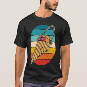 Camiseta Instrumento Musical Pan Flute 17