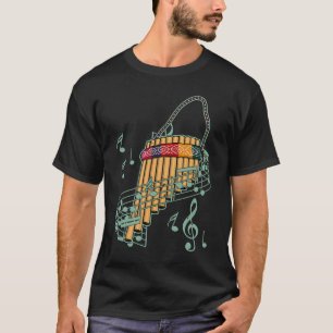 Camiseta Instrumento Musical Pan Flute 6