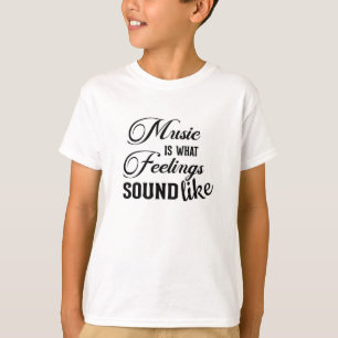 Camiseta Instrumento Musical Presente de Som Musical