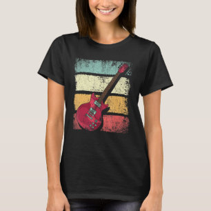 Camiseta Instrumento Musical Retro Guitarista Rock Guit