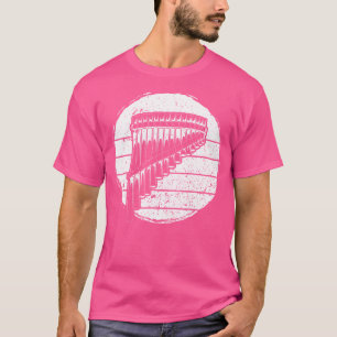 Camiseta Instrumento Pan Flutist Pan Flute
