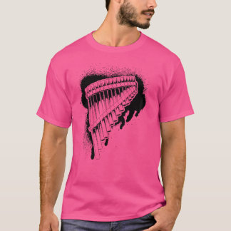 Camiseta Instrumento Pan Flutist Pan Flute