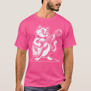 Camiseta Instrumento para as mulheres - Guitarra acústica g