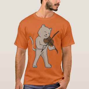 Camiseta Instrumento para jogar violino de presente de viol
