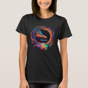 Camiseta Instrumento Pianista para Teclado Pianista