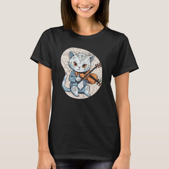 Camiseta Instrumento Viola da Orquestra Violinista do Jogad (Frente)