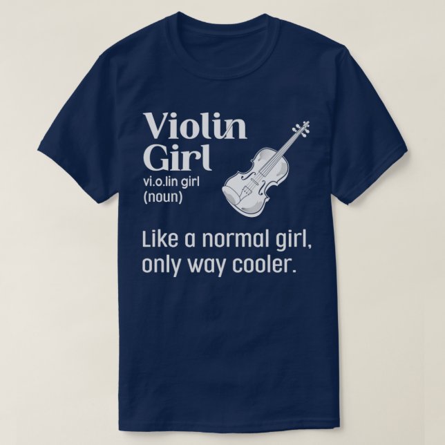 Camiseta Instrumento Violinista de Cordas (Frente do Design)