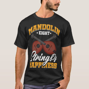 Camiseta Instrumentos de String de Leitor de Retorno de Man