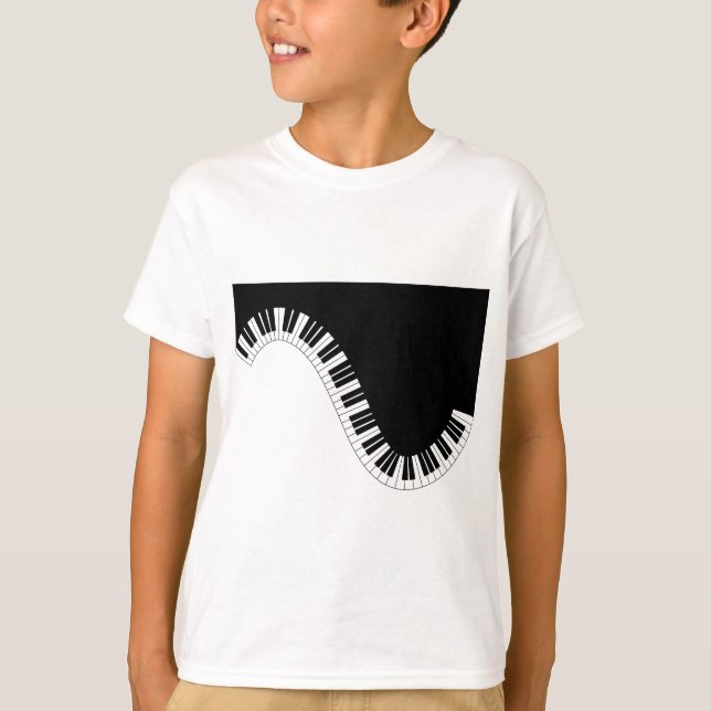 Camiseta Instrumentos de teclado Aziza (Frente)