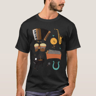 Camiseta Instrumentos Musicais