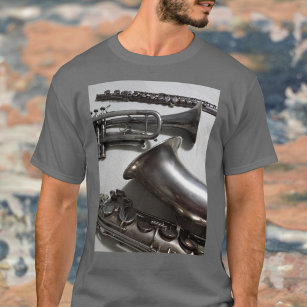 Camiseta Instrumentos Musicais Silvosos Fotográficos