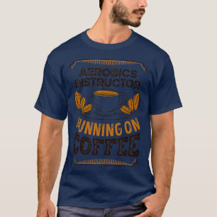 Camiseta Instrutor Aeróbico que opera no Cafeine Gif