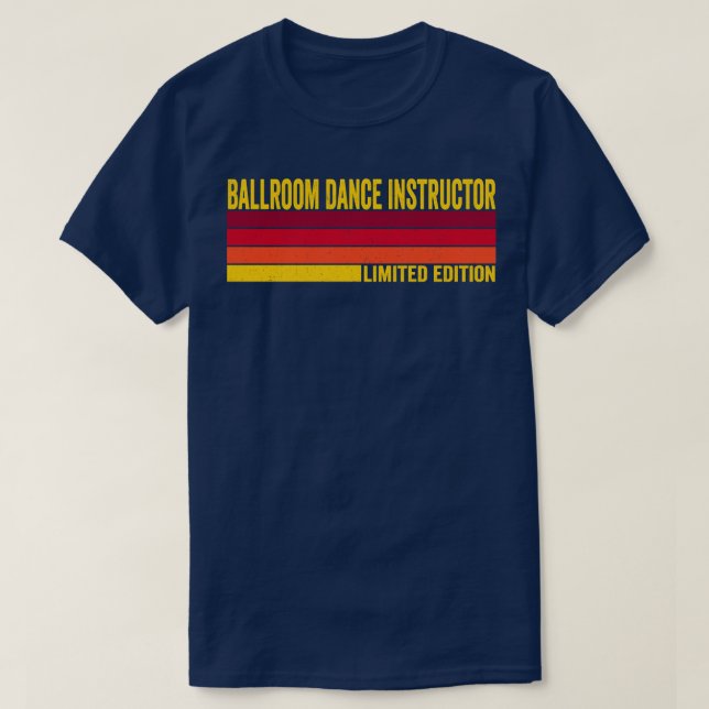 Camiseta Instrutor Ballroom Dance (Frente do Design)