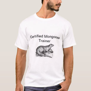 Camiseta Instrutor certificado do mangusto
