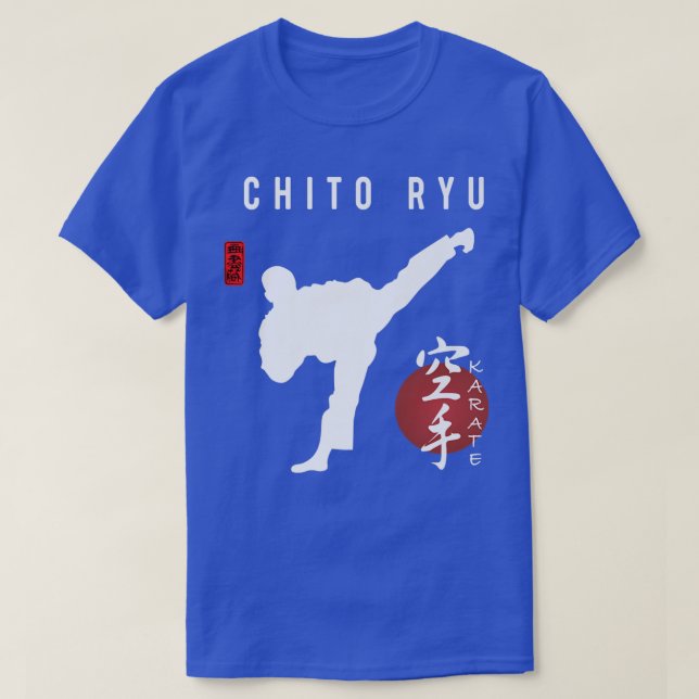 Camiseta Instrutor Chito Ryu Karate (Frente do Design)