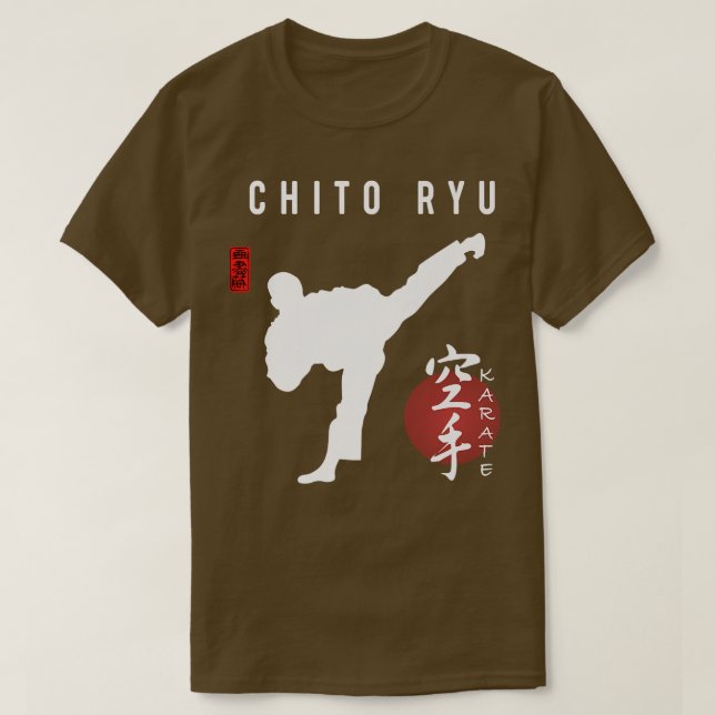 Camiseta Instrutor Chito Ryu Karate (Frente do Design)