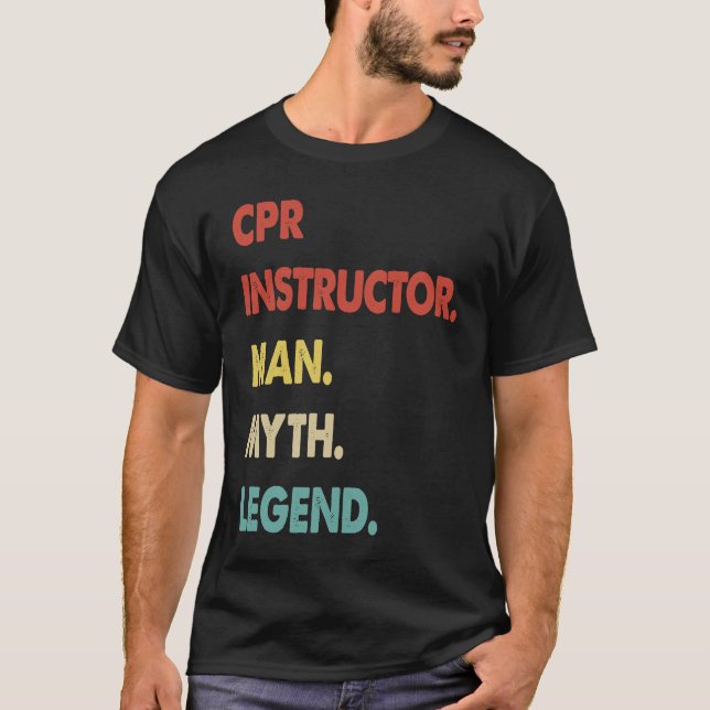 Camiseta Instrutor CPR Mito Legenda 1 (Frente)