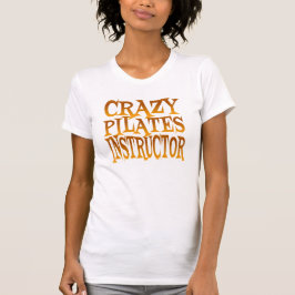 Camiseta Instrutor Crazy Pilates em Dourado