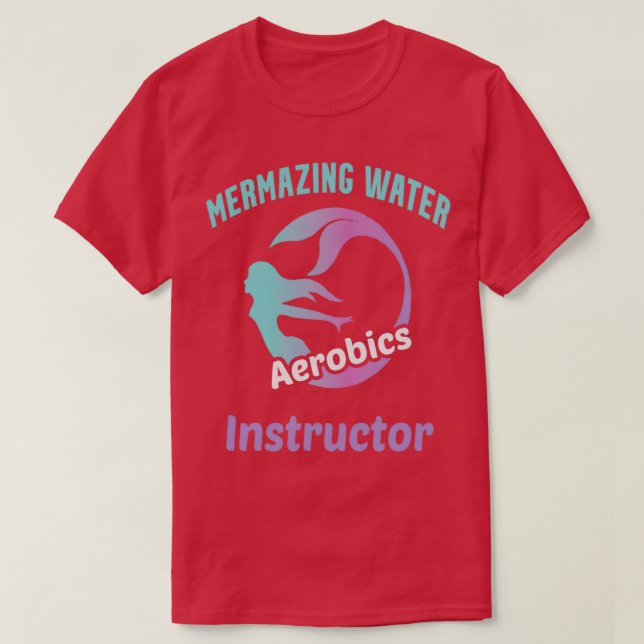 Camiseta Instrutor de acrobacias hidrográficas (Frente do Design)