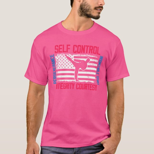 Camiseta Instrutor de artes marciais hilárias de caratê Jud (Frente)