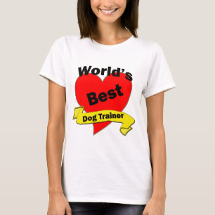 Camiseta Instrutor de cão do mundo o melhor