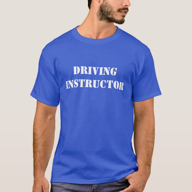 Camiseta Instrutor de condução (Frente)