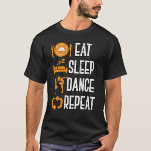 Camiseta Instrutor de dança de coreógrafo Dance Teac