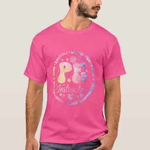 Camiseta Instrutor de educação física P.E Professor de trei