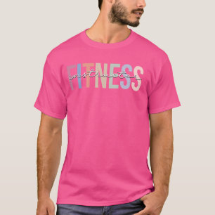 Camiseta Instrutor de Fitness Treinador de Fitness Academia