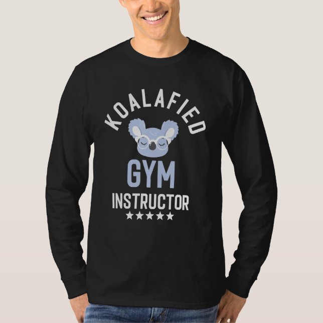 Camiseta Instrutor de Gym Koalafied Idea (Frente)