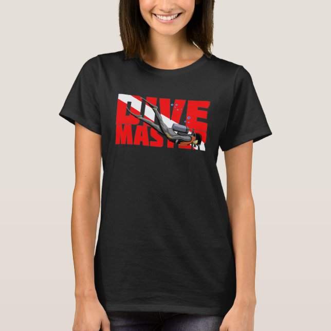 Camiseta Instrutor de Mergulho com Cilindro (Frente)
