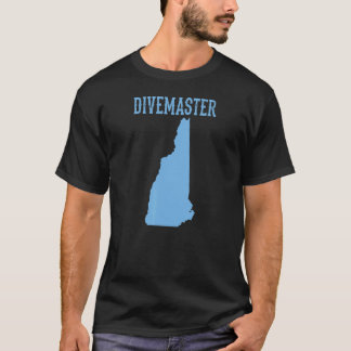 Camiseta Instrutor de mergulho Divemaster de New Hampshire