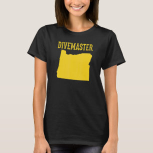 Camiseta Instrutor de mergulho Oregon Divemaster Dive Fla