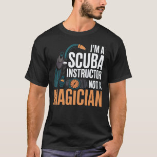 Camiseta Instrutor de Mergulho Profissão Oceano Mergulhador