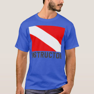Camiseta Instrutor de mergulho Scuba 4